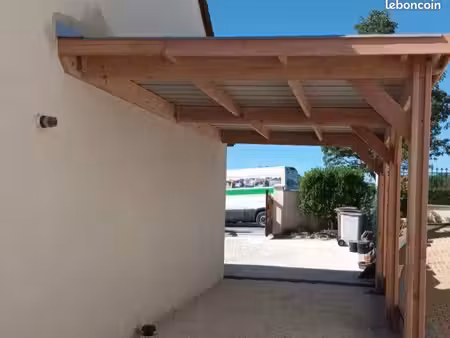 location abris pour caravane sous carport