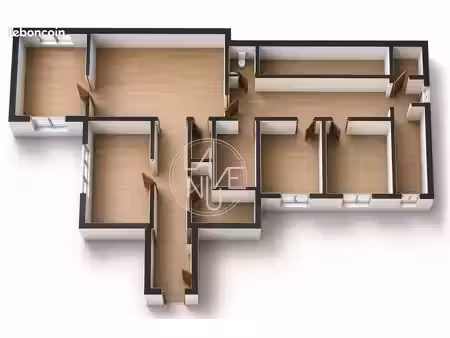 appartement 5 pièces 208 m²