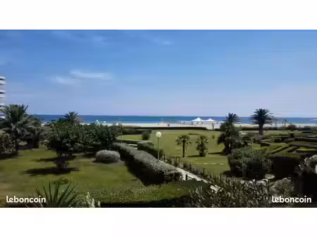 studio cabine face à la mer et direct plage