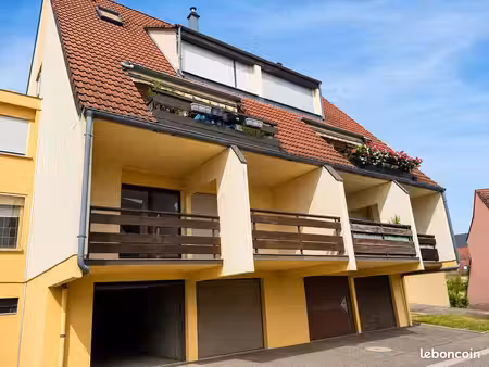 colmar – bel appartement avec balcon de 25 m²  garage et parking