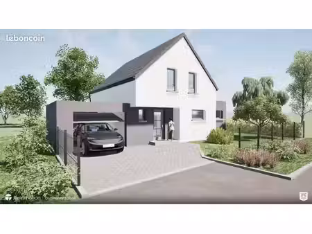 maison neuve de 110m² sur un terrain de 4.5 ares