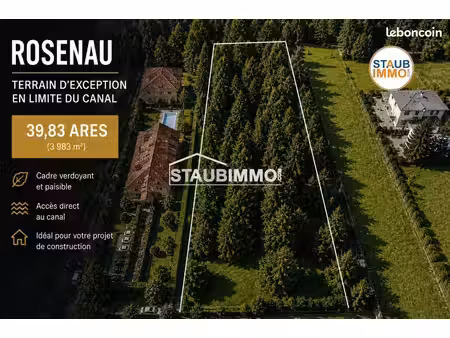 terrain 3983 m² rosenau