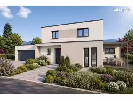projet de construction d'une maison 123 m² avec terrain à cernay (68)