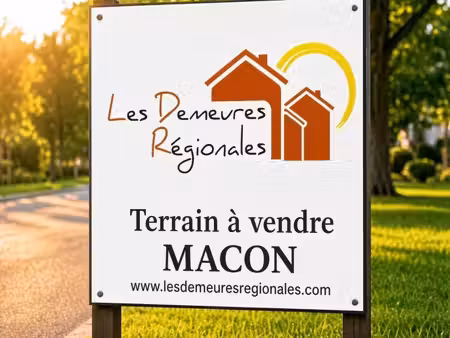 terrain 460 m² macon