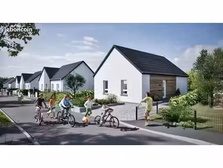 maison senior neuve de plain-pied à construire à colmar – 72 m² – terrain 363 m² – 2 chamb