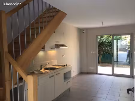 aix ctre charmant loft t2 35m²+mezz+terrasse+park