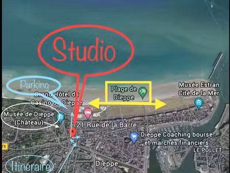 studio centre dieppe hyper centre