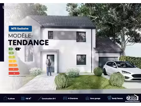 maison 5 pièces 110 m²