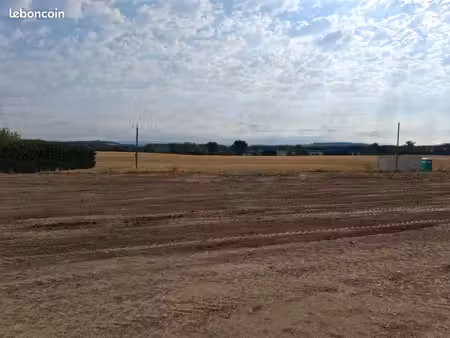 verdalle  terrain plat et vaibilisé de 648 m²