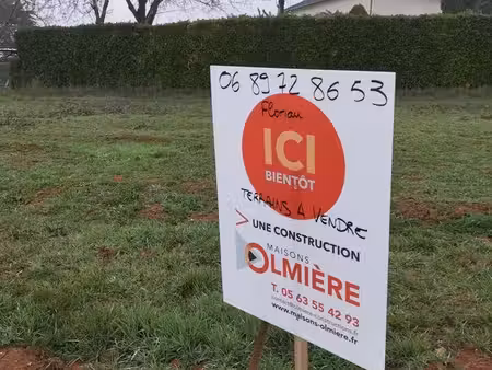 terrain à bâtir de 548 m² à carmaux (81)