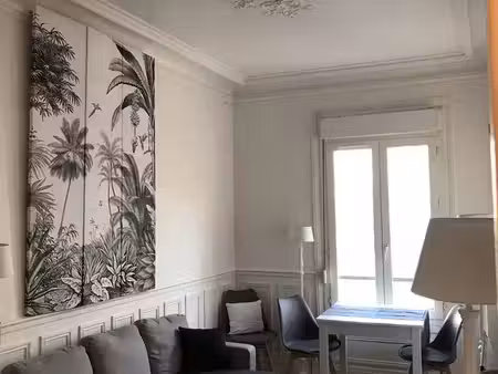 t2 meublé 42m² le havre danton – tout équipé – gare/tram/université 250m