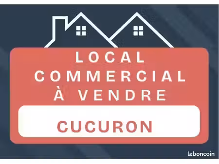 particulier vend local à cucuron