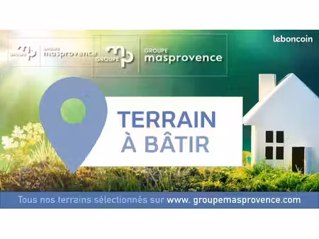 terrain à bâtir de 618 m² à la bastide-des-jourdans (84)