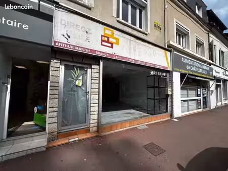 local commercial – 73 m² + cave – centre châtellerault / avenue kennedy