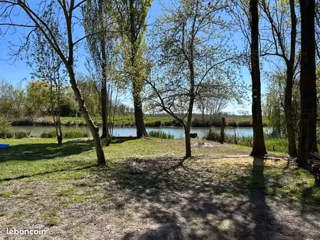 terrain de loisirs avec mobile home
