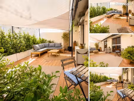 maison rénovée  terrasse arborée  garage  atelier / bureau