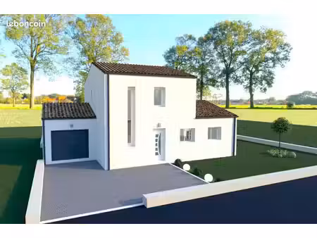 maison 3 chambres sur un terrain de 725 m² à la tranche-sur-mer
