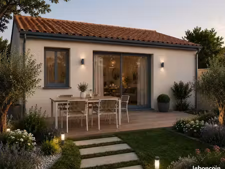 terrain + maison neuve 65 m² à ferrals-les-corbières – 2 chambres sur terrain de 263 m²