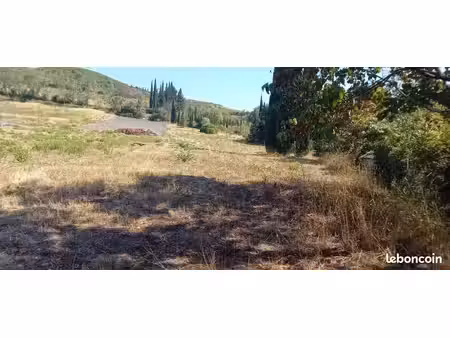 terrain 2 579 m² cascastel des corbieres
