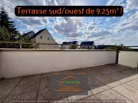 t4 de 77.84 m2 + terrasse de 9m² et double garage en sous-sol !
