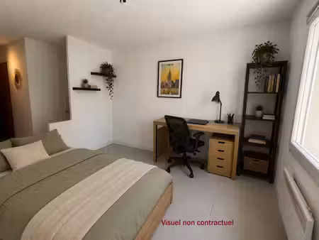 appartement meublé t1 18.21m² à saint-martin-d'hères