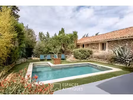 maison de caractère avec gîte et piscine proche de narbonne