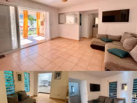 appartement t2 rénové avec grande varangue sécurisée  résidence avec piscine  proximité no