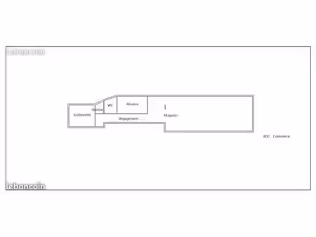 a louer local 69.87m²