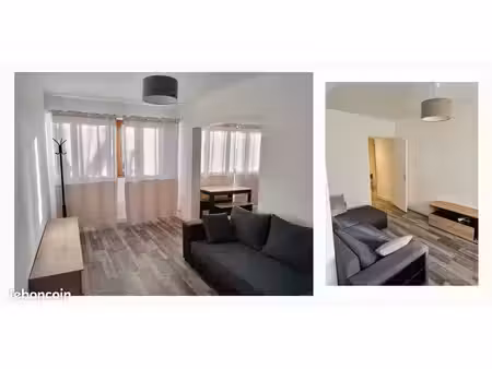 appartement déjà meublé a louer t3 de 60m² avec 2 chambres - bien lire les modalités pour 