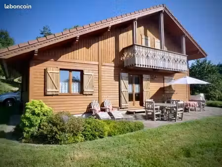 vds chalet vue lac