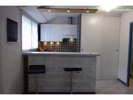 studio meublé  25m2 trélazé quartier malaquais