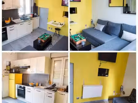 2p meublé 31m² clim+parking quartier voltaire