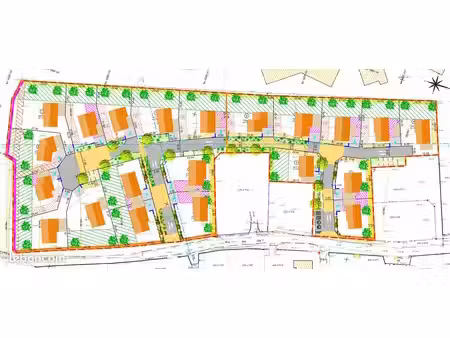 terrain 526 m² romans sur isere