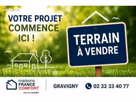 terrain 1 000 m² le torpt