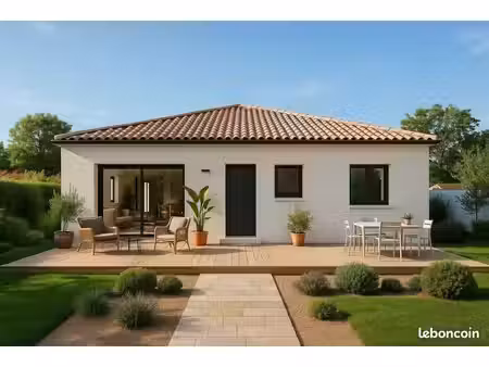 projet de construction d'une maison 90 m² avec terrain à fontanes (30)