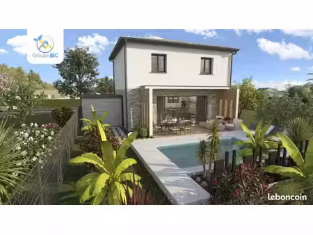 projet de construction d'une maison 80 m² avec terrain à rodilhan (30)