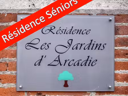 résidence séniors les jardins d’arcadie - t2 bis 60 m²