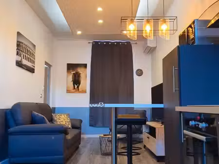 appartement t3 meublé 45m2 nîmes sainte baudile