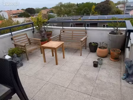 appartement grande terrasse  dernier étage