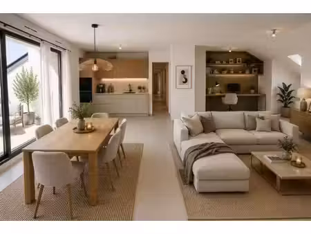 vente appartement 4 pièces  88.77m²  chalonnes