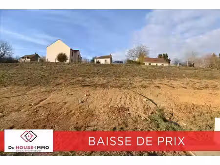 terrain 549m2 constructible  borné et viabilisé