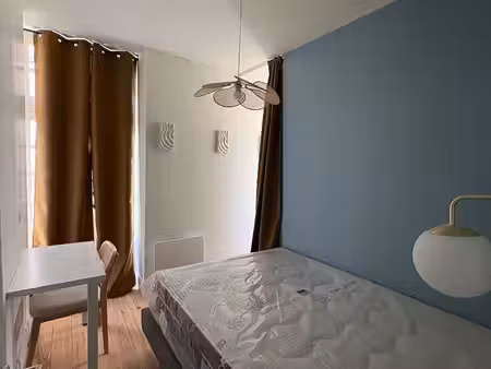 location chambre 1 pièce  10.00m²  bordeaux