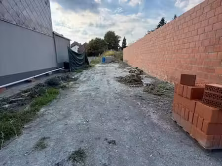 terrain à bâtir 427m² avec permis à vendre charleroi