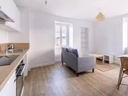 location appartement 2 pièces meublé à nantes saint-clément - jardin des plantes (44000) :