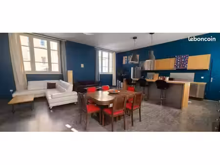 appartement 3 pièces - esprit loft