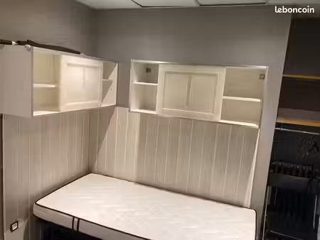 studio meublé 11 m² – 350 tout compris – éligible caf