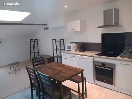 appartement meublé 2 chambres - récent - clim réversible