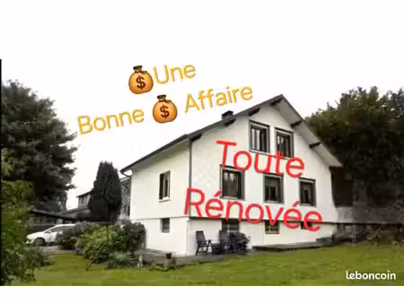 maison individuelle. toute rénovée