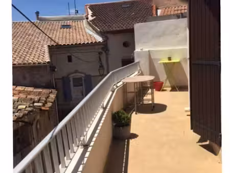 t3 meublé de 110 m² à louer – centre de corneilhan
