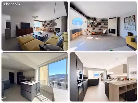 ajaccio – pietralba | 130 m² – 4 chambres – meublé – vue panoramique